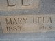  Mary Lela <I>Watson</I> Gamble