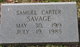  Samuel Carter Savage