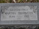 Martha Jane <I>Alderson</I> Thornton