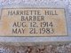  Harriette <I>Hill</I> Barber