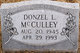  Donzel Louis McCulley