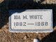  Ida Mae <I>Fowler</I> White