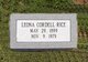  Leona Ida <I>Cordell</I> Rice