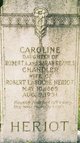  Caroline Virginia <I>Chandler</I> Heriot