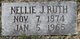  Nellie Jane Ruth
