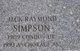  Jack Raymond Simpson