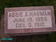  Abbie Ann <I>Anglin</I> Harman