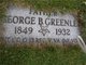 Pvt George Burns Greenlee