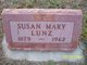  Susan Mary <I>Welte</I> Lunz