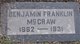  Benjamin Franklin McCraw