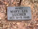  Mary Lee Lucher