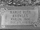  Margaret Ruth Knowles