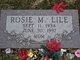 Rosie Mae <I>Anderson</I> Lile