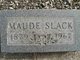  Maude Ell <I>Nye</I> Slack