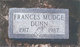  Frances Arlene <I>Mudge</I> Dunn