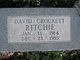  David Crockett Ritchie
