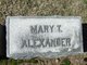  Mary Melissa <I>Tarkington</I> Alexander