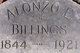  Alonzo Edwin Billings