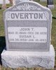  John T Overton