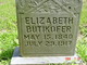  Elizabeth <I>Pfarrer</I> Butikofer