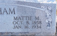  Martha M “Mattie” <I>Campbell</I> Beckham