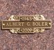 Albert George “Al” Boler