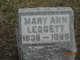  Mary/May Ann <I>McKim</I> Leggett