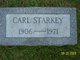  Carl Starkey