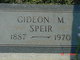  Gideon Murphy “Gid” Speir