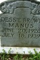  Dessie Brown Manus