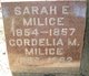  Sarah E Milice