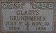  Gladys Elma <I>Schue</I> Grundmeier
