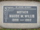  Maude Mae <I>Swann</I> Willis