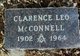  Clarence Leo “Slim” McConnell