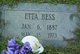  Etta Lee <I>Johnson</I> Bess