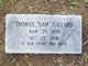  Samuel Thomas “Sam” Ballard