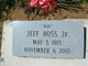 Jeff “Bud” Ross Jr. Photo