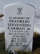  Franklin Stevenson Carman Jr.