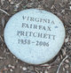  Virginia Fairfax Pritchett
