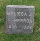  Melissa J. <I>Armstrong</I> Herron