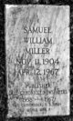  Samuel William Miller
