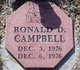  Ronald D Campbell