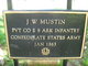 Pvt J W Mustin