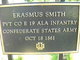 Pvt Erasmus Smith