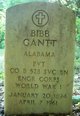  Bibb Gantt