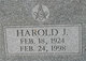  Harold James Cornwell Sr.