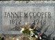  Fannie Mae <I>Drake</I> Cooper