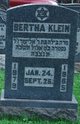  Bertha “Beila Bat Eliezer” <I>Englander</I> Klein