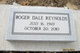  Roger Dale Reynolds
