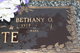  Bethany <I>O'Neal</I> Belote